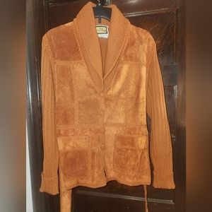 Vintage split leather jacket